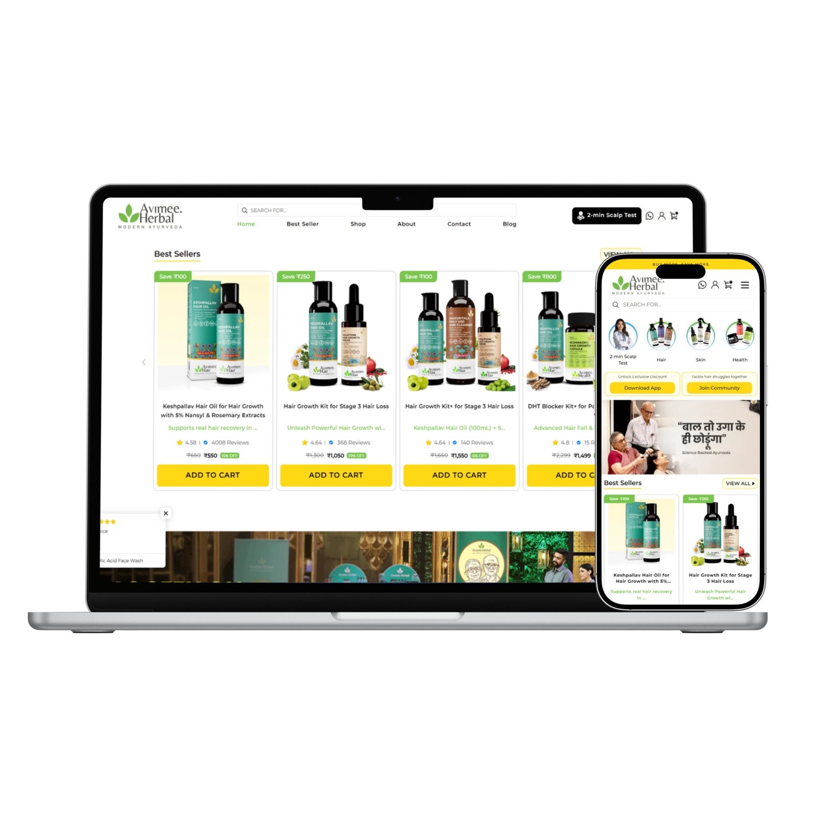 Website preview 3