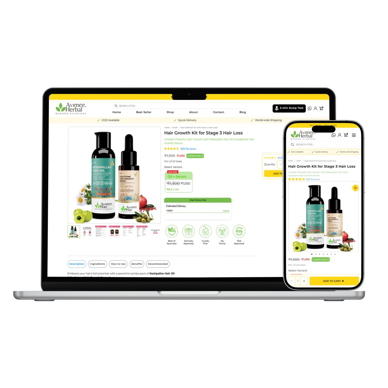Website preview 3